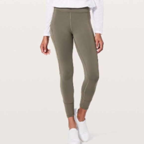 Lululemon In Movement 7/8 Tight Everlux 25" Sage - Picture 7 of 7